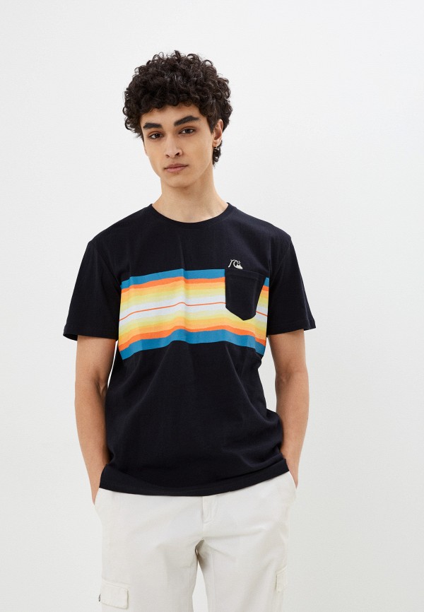 

Футболка Quiksilver, Черный, RESINTINTPOCKET M TEES KVJ0
