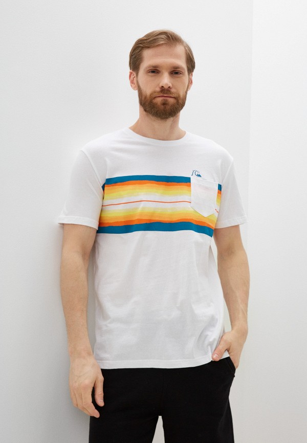 

Футболка Quiksilver, Белый, RESINTINTPOCKET M TEES WBB0
