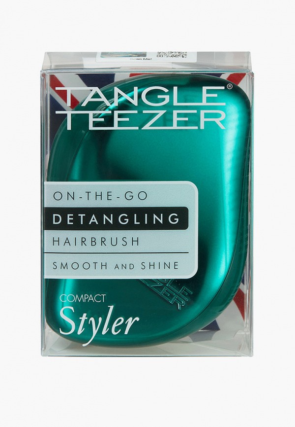 Компания компакт. Tangle Teezer Compact Styler Green Jungle.