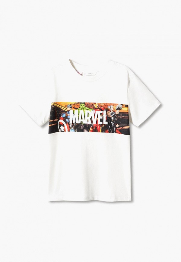 

Футболка Mango Kids, Белый, ASSEMBLE