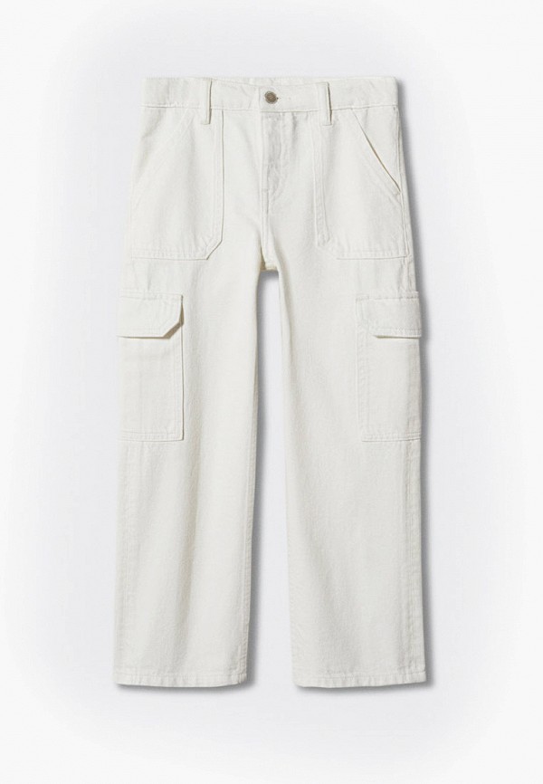 

Джинсы Mango Kids, Белый, CARGO