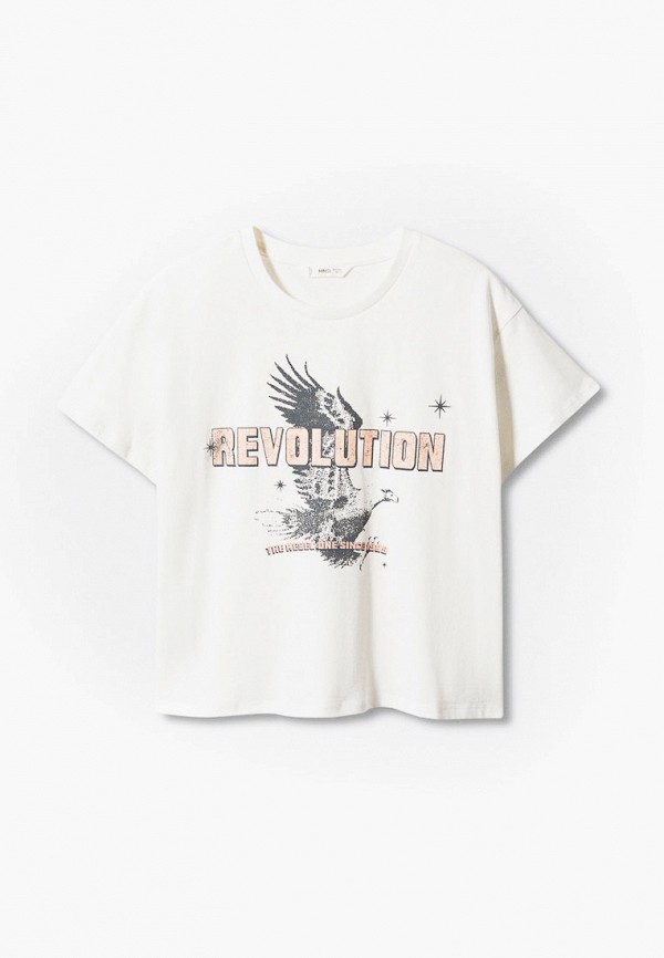 

Футболка Mango Kids, Белый, REVOL