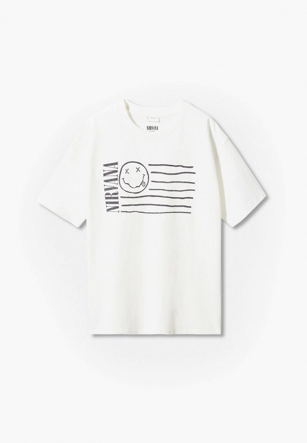 

Футболка Mango Kids, Белый, NIRVANA3