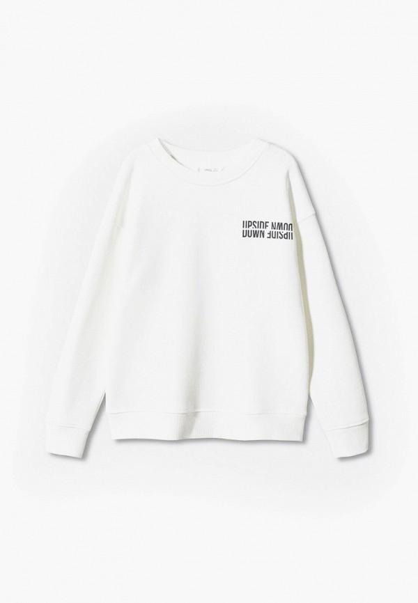 

Свитшот Mango Kids, Белый, UPSIDE
