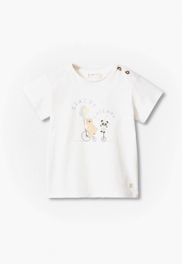 

Футболка Mango Kids, Белый, CIRCUS