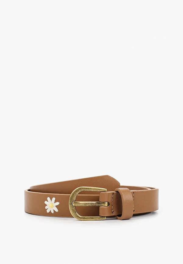 

Ремень Mango Kids, Коричневый, SPRING