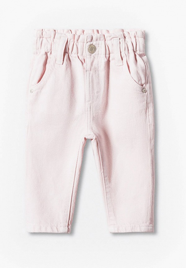 

Джинсы Mango Kids, Розовый, PAPERBAG