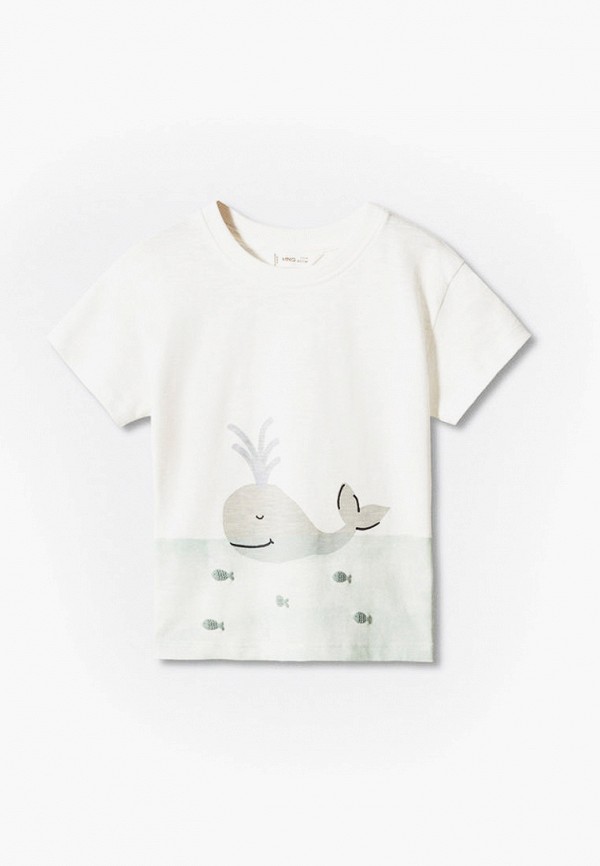 

Футболка Mango Kids, Белый, BALLENA