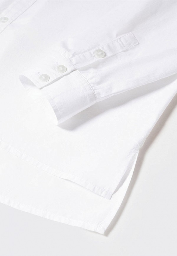 Рубашка Mango Kids белый, размер 168, фото 2