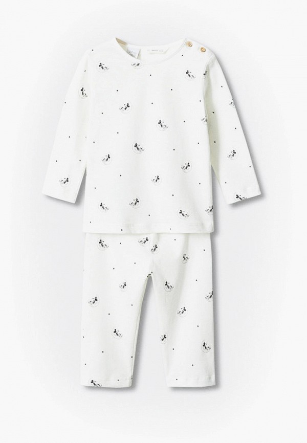 

Пижама Mango Kids, Белый, STARS