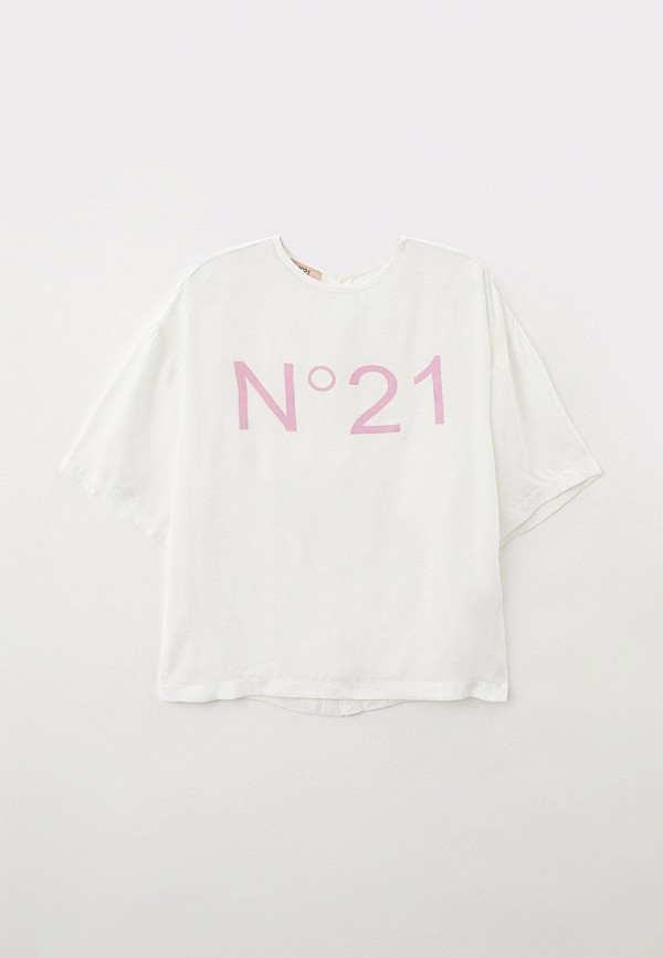 Блуза N21 белого цвета