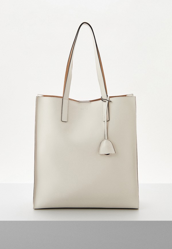 

Сумка и брелок Coccinelle, Белый, EASY SHOPPING