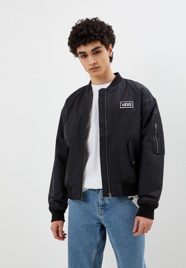 

Куртка утепленная Vans, Черный, CREW PILOT JACKET