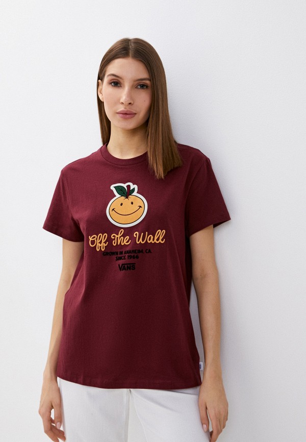 

Футболка Vans, Бордовый, ANAHEIM OG BFF TEE