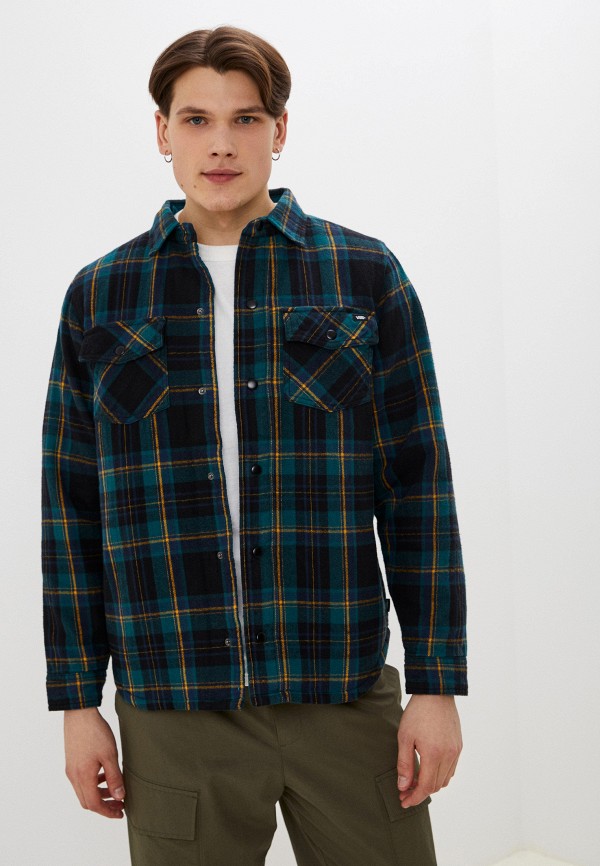

Куртка утепленная Vans, Зеленый, BRICKELL SHIRT JACKET