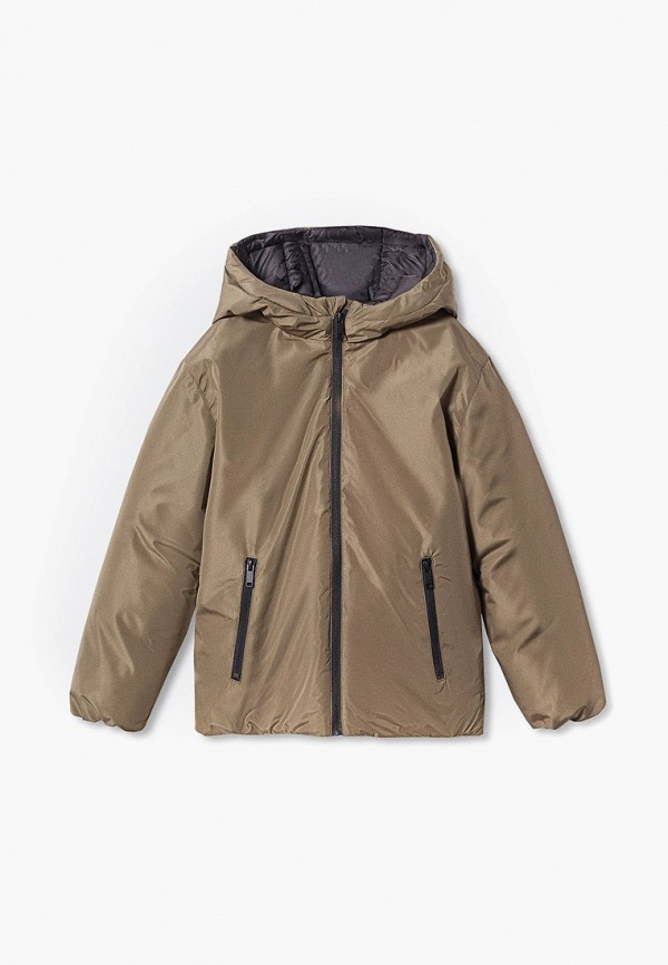 

Куртка утепленная Mango Kids, Коричневый, SEBAS
