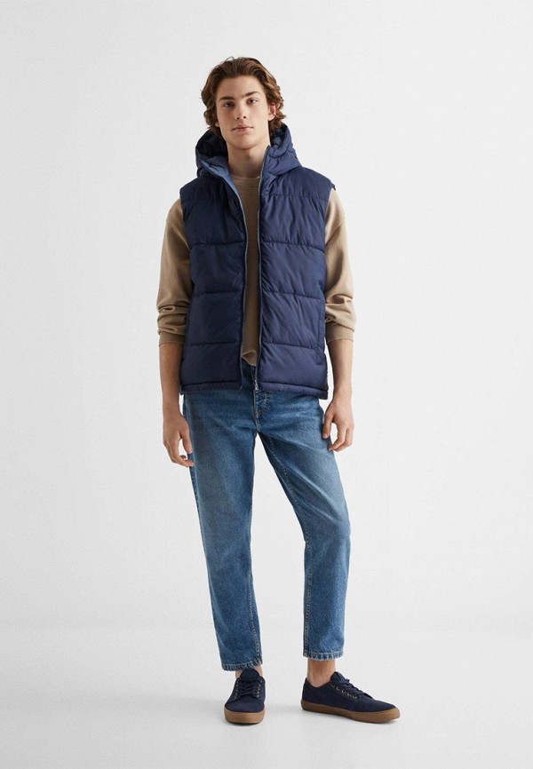 фото Жилет утепленный mango kids