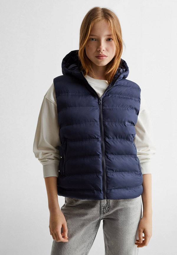 фото Жилет утепленный mango kids