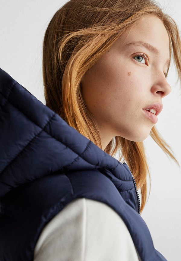 фото Жилет утепленный mango kids