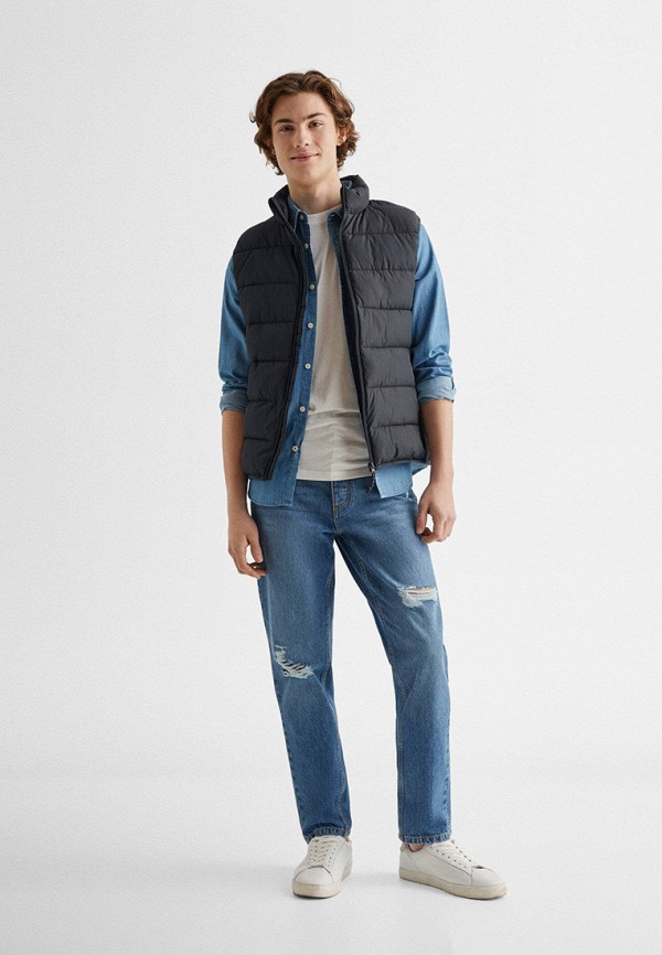 фото Жилет утепленный mango kids