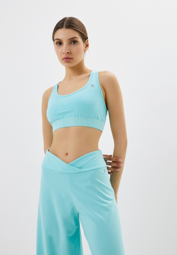 

Топ спортивный Deha, Бирюзовый, RACER BACK SPORT BRA