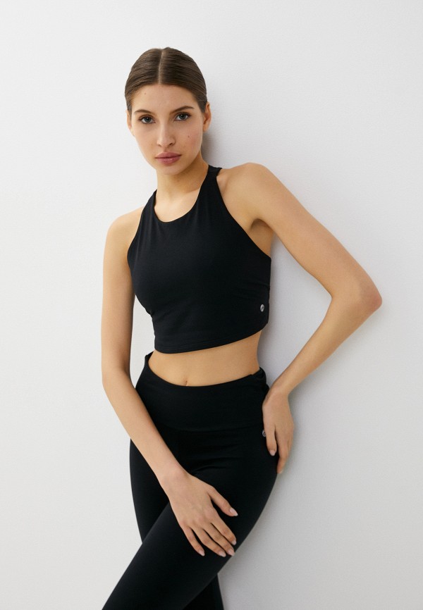 

Топ спортивный Deha, Черный, MICROFIBRE RACER BACK TOP