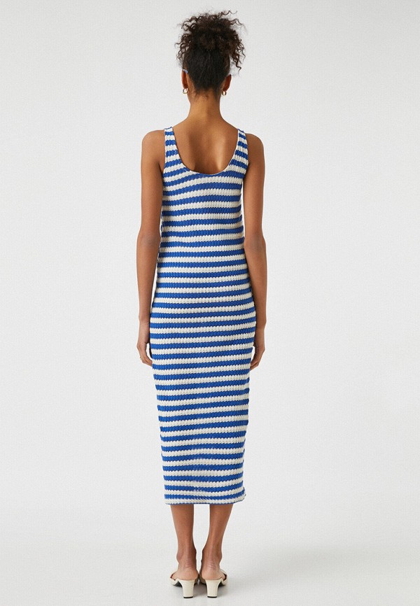 Платье Koton синий, размер 42, фото 2