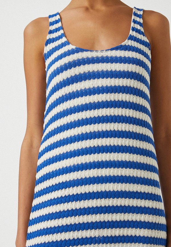 Платье Koton синий, размер 42, фото 4