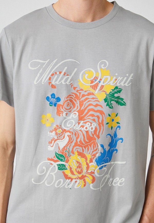 Футболка Koton серый, размер 50, фото 3