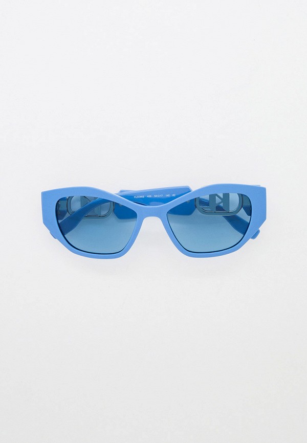 

Очки солнцезащитные Karl Lagerfeld, Голубой, KL6086S 450