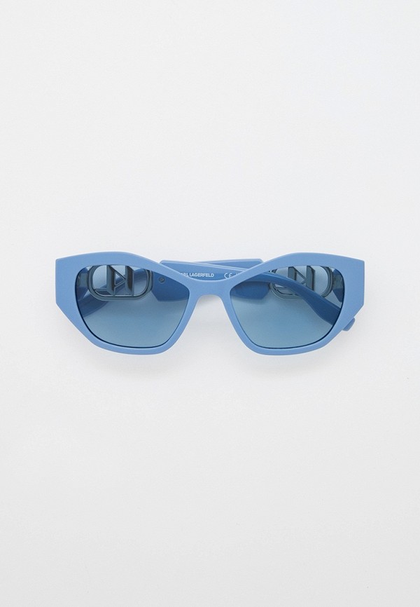 

Очки солнцезащитные Karl Lagerfeld, Голубой, KL6086S 450