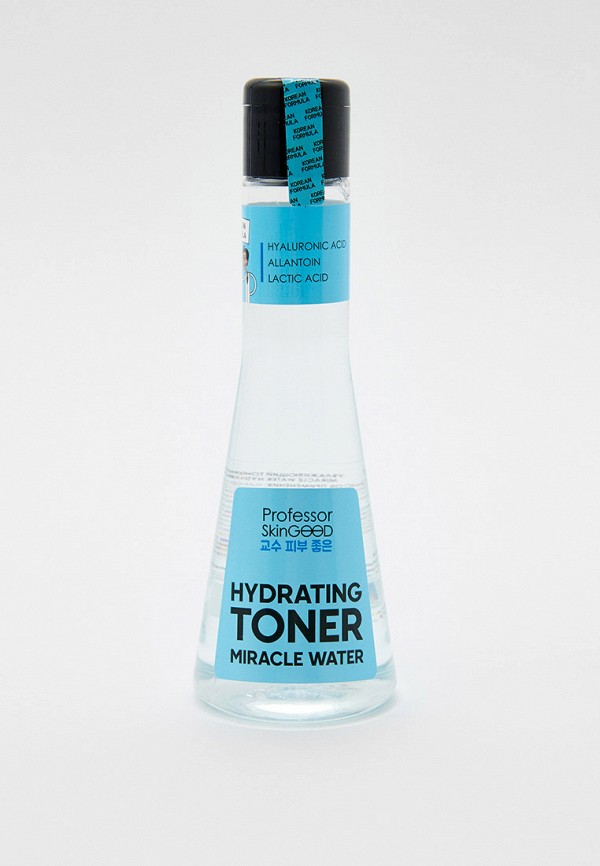 

Тоник для лица Professor SkinGood, Прозрачный, увлажняющий "MIRACLE WATER HYDRATING TONER" с низкомолекулярной гиалуроновой кислотой и аллантоином, глубокое увлажнение, тонизирование и антиоксидантное действие, 125мл
