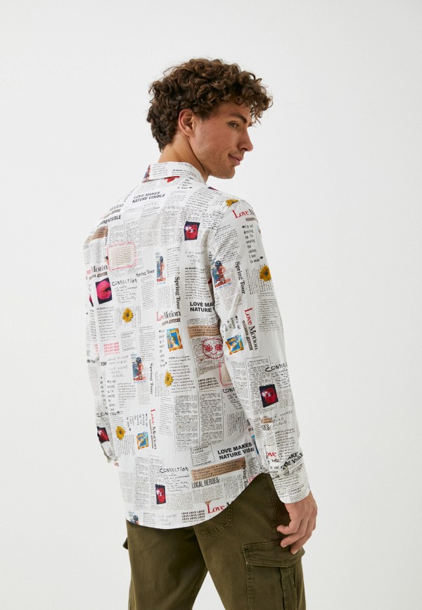 Рубашка Desigual белый, размер 50, фото 3