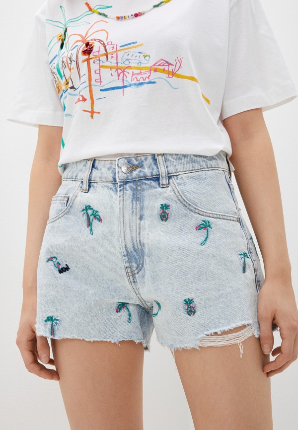 

Шорты джинсовые Desigual, Голубой