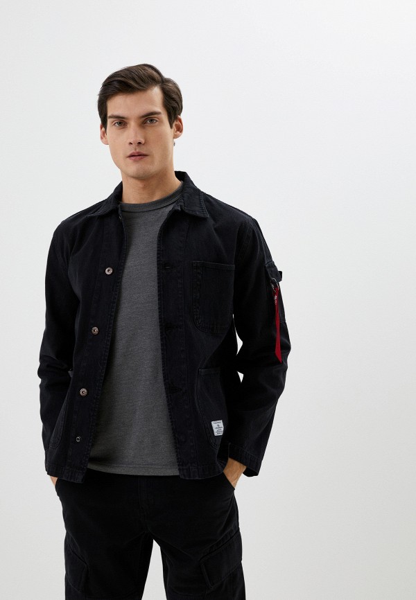 фото Куртка джинсовая alpha industries