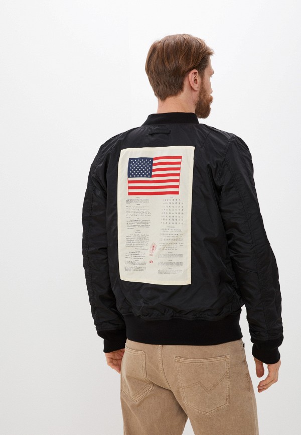 Куртка Alpha Industries черный, размер 48, фото 4