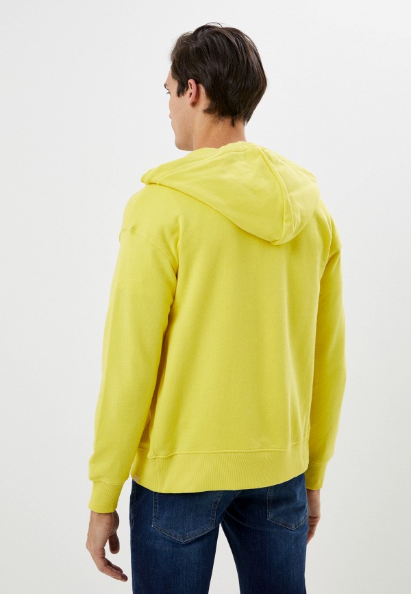 Толстовка United Colors of Benetton желтый, размер 44, фото 3