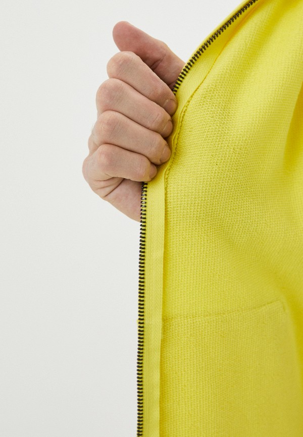 Толстовка United Colors of Benetton желтый, размер 44, фото 4