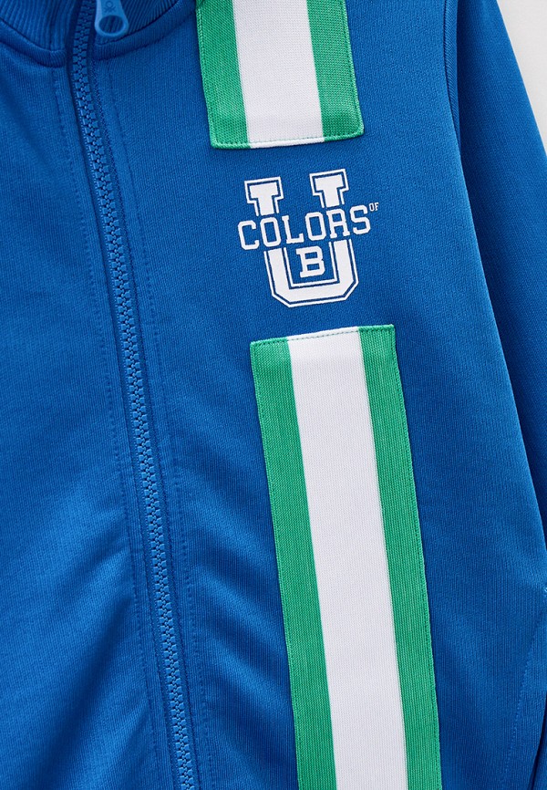 Олимпийка United Colors of Benetton синий, размер 140, фото 3