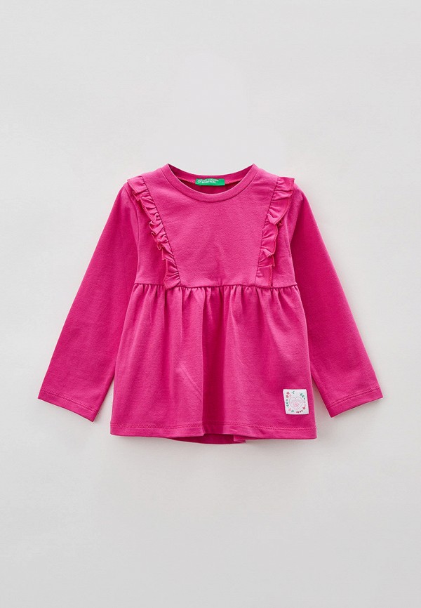 

Лонгслив United Colors of Benetton, Фуксия