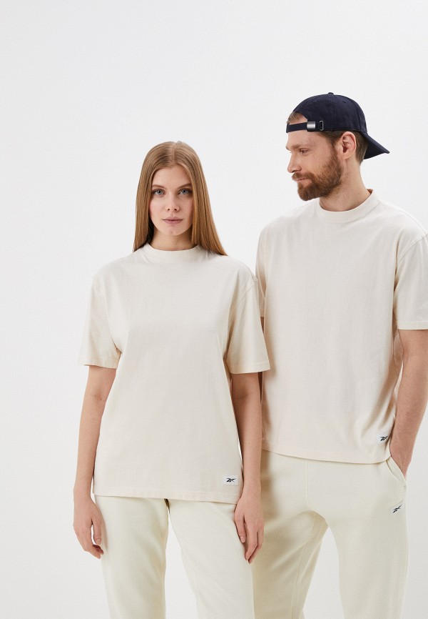 

Футболка Reebok, Бежевый, CL ND TEE