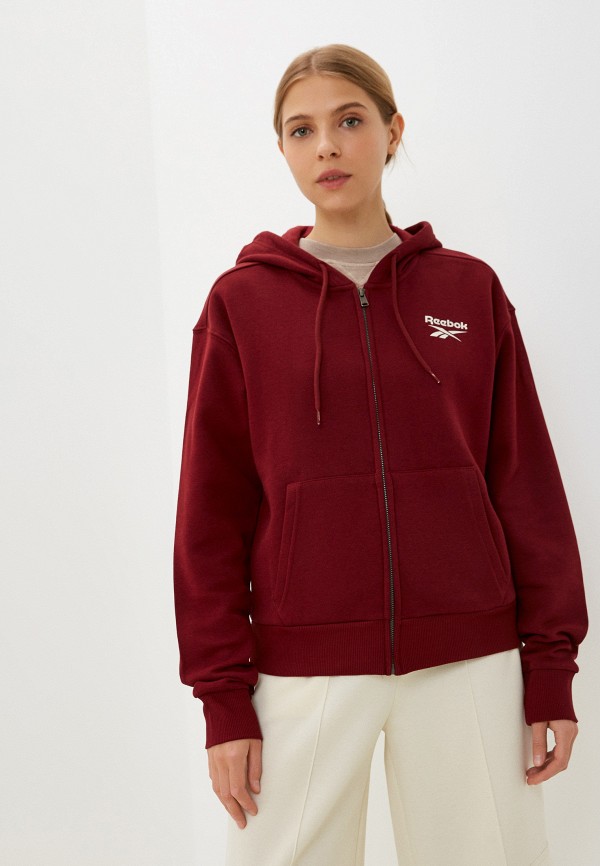 

Толстовка Reebok, Бордовый, RI EU FZ Hoody