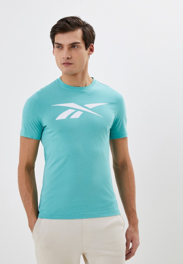 

Футболка Reebok, Бирюзовый, GS VECTOR TEE