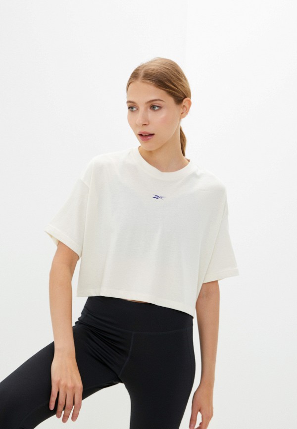 

Топ Reebok, Бежевый, LM Crop Tee