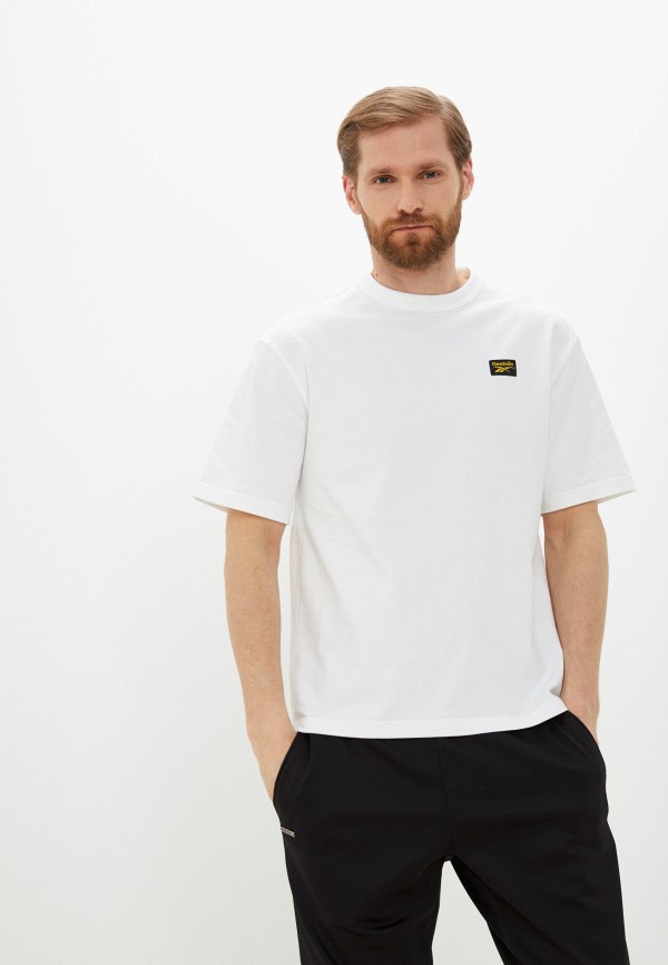 

Футболка Reebok, Белый, CL CORD TEE