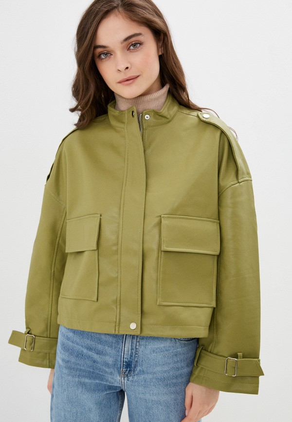 

Куртка кожаная UnicoModa, Хаки