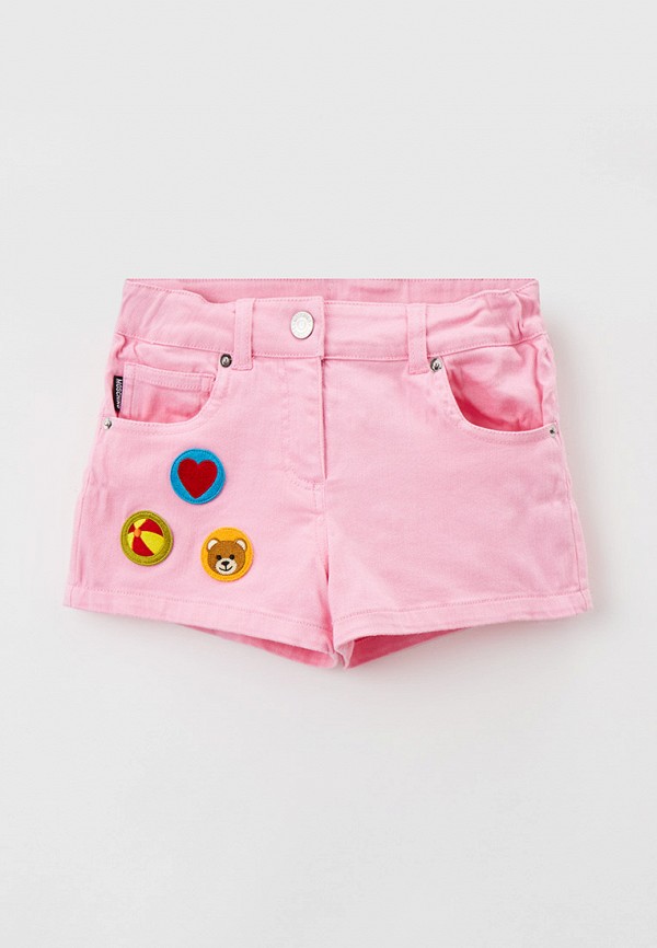 

Шорты джинсовые Moschino Kid, Розовый