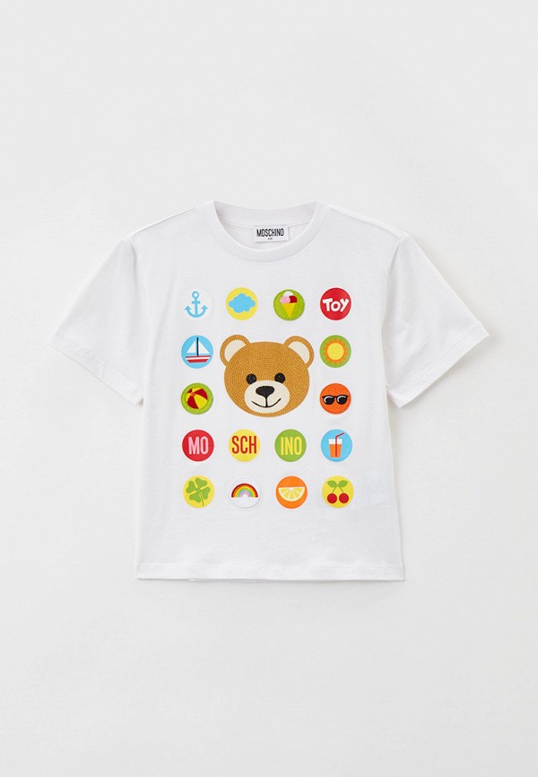 

Футболка Moschino Kid, Белый