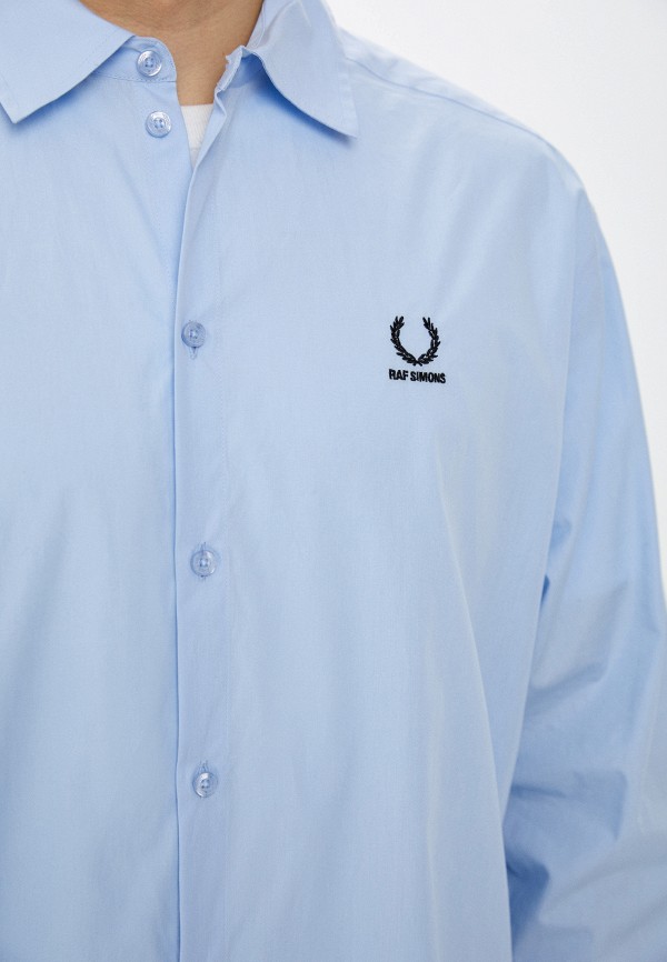 Рубашка Fred Perry голубой, размер 56, фото 4