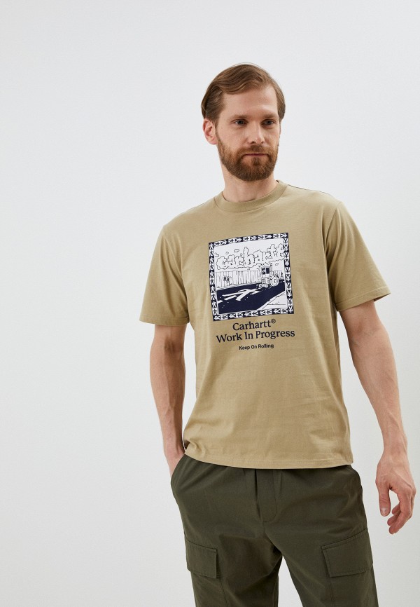 

Футболка Carhartt WIP, Бежевый